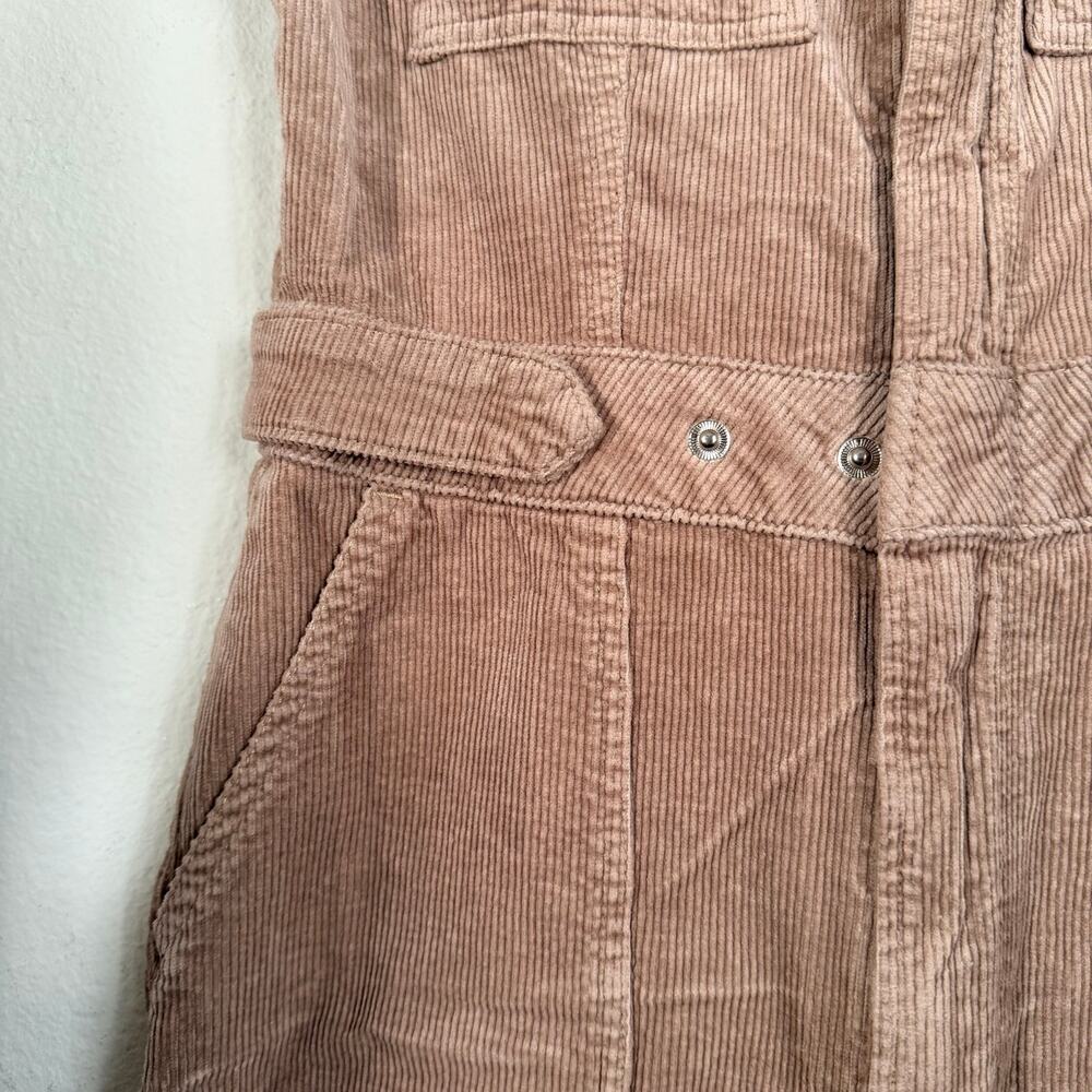Good American jumpsuit corduroy palao one-piece collared corduroy relaxed Small - Picture 5 of 9